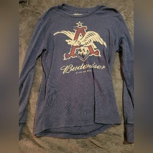 Budweiser long sleeve shirt
